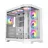 Корпус без БП GAMEMAX Case ATX GAMEMAX HYPE-A , w/o PSU, 0.5mm, 4x120mm ARGB fans, ARGB Hub, Front&Side Tempered Glass, DF, 1xUSB 3.0, 1xUSB 2.0, 3x2.5', 2x3.5', White