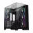 Корпус без БП GAMEMAX CASE ATX  INFINITY PRO, W/O PSU, 08/1.0MM, 5X120MM ARGB FANS, FRONT&SIDE&TOP TEMPERED GLASS, DF, 1XUSB-C, 1XUSB 3.0, 3X2.5", 1X3.5", BLACK