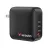 Încarcator VERBATIM USB CHARGER  MINI GAN CHARGER 165W, 4 OUTPUT PORTS: 1 X USB-C® PD 140W, 1 X USB-C PD 100W, 1 X USB-C PD 65W AND 1 X USB-A QC 3.0, US PLUG WITH EU AND UK ADAPTORS, FIREPROOF MATERIAL, BLACK