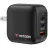 Încarcator VERBATIM USB Charger VERBATIM Mini GaN Charger 70W, 3 Port (2 USB-C PD 3.0, 1 USB-A QC 3.0), US plug with EU and UK adaptors, fireproof material, black