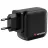 Încarcator VERBATIM USB CHARGER  MINI GAN CHARGER 100W, 4 PORT (3 USB-C PD 3.0, 1 USB-A QC 3.0), US PLUG WITH EU AND UK ADAPTORS, FIREPROOF MATERIAL, BLACK