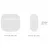 Casti cu fir si microfon APPLE AIRPODS 4 WHITE MXP63