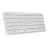 Клавиатура беспроводная Tellur Mini Wireless Keyboard Tellur, 10 meters wireless range, White, US Layout