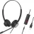Наушники с микрофоном Tellur Casti cu fir call center Tellur Voice 420 ,binaural ,USB Jack 3.5mm , negru TLL411006