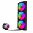 Cooler universal GAMEMAX AIO Liquid Cooling Gamemax "IceBurg 360 Infinity" (≤32 dB(A), 62.82CFM, 3x120mm, ARGB, Dsplay. TDP 300W)