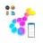 Умная светодиодная лента None Hexagon Lights GOVEE Glide Hexa Light Panels 10 Pack, Wi-Fi + BT, Multicolor, Diffused RGBIC Light Effects, No Hub Required, DIY Lighting Effects, Flexible Installation, 40 Preset Lighting Effects, Customizable Design Layout, App, Control Box, Voice
