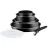 Набор посуды None TEFAL INGENIO ESSENTIAL L2009902, SET OF 8 PCS, ALUMINIUM, BLACK
