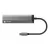 Docking station Natec NMP-1984 FOWLER SLIM USB-C MULTIPORT ADAPTER 4 IN 1  2X USB 3.0 HUB, HDMI 4K, USB-C PD