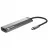 Docking station Natec NMP-1984 FOWLER SLIM USB-C MULTIPORT ADAPTER 4 IN 1  2X USB 3.0 HUB, HDMI 4K, USB-C PD