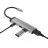 Docking station Natec NMP-1984 FOWLER SLIM USB-C MULTIPORT ADAPTER 4 IN 1  2X USB 3.0 HUB, HDMI 4K, USB-C PD