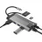 Docking station Natec NMP1690 FOWLER PLUS HUB USB-C MULTIPORT ADAPTER 8 IN 1, USB 3.0 3X, HDMI 4K, USB-C PD, RJ45, SD, MICRO