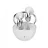 Casti cu microfon Charome Charome A29 FreeBuds, White
