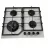 Plita incorporabila cu gaz TORNADO H77-6004SR MATT GL WH, White