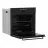 Cuptor electric incorporabil BACKER RIKI 16 AIRSTEAM SOFT BL GL, Black