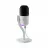 Microfon LOGITECH MICROPHONES  YETI GX, DYNAMIC SUPERCARDIOID, BLUE VO!CE, 24-BIT/96KHZ, 60HZ-18.5KHZ, -135DB 135DB, DUAL ZONE RGB, USB, WHITE