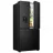 Congelator Hisense RQ5P470SMFE, 482 l, Dual-Tech Cooling, Conectare Smart, No Frost, 178.5 cm, Negru