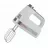 Mixer Brock HAND MIXER HM 5003 WH 300W, MORE PRECISE BLENDING AND HEAVY-DUTY BLENDING PERFORMANCE. 5 DIFFERENT SPEED SETTINGS WITH TURBO. STAINLESS STEEL PERCUSSION INSTRUMENTS AND HOOKS.