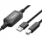 Cablu Honor UGREEN Print Cable Active USB 2.0 to USB-B Super Speed, AM-BM, 10m US122, Black