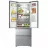Frigider Hisense RF632N4WIE1, 485 l, Metal Cooling, Multi Air Flow, Super Freeze, Super Cool, 200cm, Inox