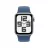 Smartwatch APPLE WATCH SE 2 GPS 44MM SILVER ALUMINUM CASE WITH DENIM SPORT BAND S/M MXEQ3