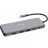 Docking station VERBATIM 13-IN-1 USB-C PRO MULTIPORT HUB CMH-13, 3X USB 3.2-A (GEN 1), 1X USB3.2-A (GEN 2), 2X USB2.0-A , 2X USB-C PD (87-96W) +DATA, 2X HDMI 8K 30HZ, 1X DP 8K 30HZ, RJ45 GIGABIT, 3.5MM AUDIO, USB 3.2-C (GEN 2) CABLE 15CM, 150G