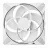 Вентилятор для корпуса ARCTIC Case/CPU FAN Arctic P14 Max, High-performance 140 mm PWM Fan, White/White, 140x140x25 mm, 3-pin, 400-2800rpm, 95 CFM (161.40 m3/h) (ACFAN00304A)