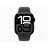 Smartwatch APPLE WATCH SERIES 10 LTE 42MM JET BLACK ALUMINUM CASE WITH BLACK SPORT BAND S/M MWX63