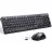 Kit (tastatura+mouse) UGREEN UGREEN Wireless Combo Keyboard and Mouse Ergonomic US MK006, Black