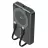 Baterie externa universala Rivacase Power Bank Rivacase 10000 mAh, Magsafe 15W + QC/PD20W, VA2608, Black