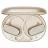 Casti cu microfon EDIFIER Honor Choice Open-Ear True Wireless Earbuds Gold
