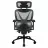 Clema ProfM Ergonomic Office Chair ThunderX3 XTC Chroma Black Blue, User max load up to 125kg / height 165-185cm