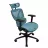 Clema ProfM Ergonomic Office Chair ThunderX3 XTC Chroma Black Blue, User max load up to 125kg / height 165-185cm
