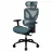 Clema ProfM Ergonomic Office Chair ThunderX3 XTC Chroma Black Blue, User max load up to 125kg / height 165-185cm