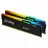 Модуль памяти KINGSTON 16GB DDR4-3600MHz Kingston FURY Beast RGB (Kit of 2x8GB) (KF436C17BB2AK2/16), CL17-21-21, 1.35V, Black