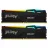 Модуль памяти KINGSTON 16GB DDR4-3600MHz Kingston FURY Beast RGB (Kit of 2x8GB) (KF436C17BB2AK2/16), CL17-21-21, 1.35V, Black