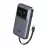 Power Bank UGREEN POWER BANK WITH CABLES TYPE-C, 10000MAH ,30W UNO SERIES, SPACE GRAY 35603B
