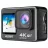 Camera de actiune Ausek WIFI ACTION CAMERA WITH DUAL COLOR SCREEN, 16MP, 4K/30FPS, 900MAH, BLACK AT-Q60AR