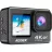 Camera de actiune Ausek WIFI ACTION CAMERA WITH DUAL COLOR SCREEN, 16MP, 4K/30FPS, 900MAH, BLACK AT-Q60AR