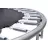 Батут THUNDER Trambulina de gradina pentru copii, Jumi, 244 cm (8Ft), cu plasa de protectie interioara, Negru/alba