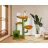 Когтеточки для кошек Jumi Ansamblu de joaca pentru pisici, copac z rafturi, 91x30x48cm Verde