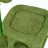 Ansamblu de joaca pentru pisici Jumi MODEL CACTUS, CU PLATFORMA, CULCUS,  VERDE, 70X42X68 CM
