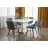 Scaun Jumi Scaun de bucatarie/living, Jumi VIVA ,catifea, Gri
