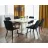 Scaun Jumi Scaun de bucatarie/living, Jumi VIVA ,catifea, Negru