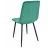 Scaun Jumi Scaun stil scandinav, Piado, Jumi, velur, metal, 44x52x89 cm, Verde
