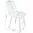 Scaun Jumi Scaun stil scandinav, Piado, Jumi, velur, metal, 44x52x89 cm, Verde