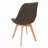 Scaun Jumi Scaun bucatarie/living, Alta, Jumi, material textil, lemn, 49x55x82 cm, Maro