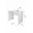 Стол офисный Nex Home Masa de birou Chipboard Nex Home 90 x 60 cm, Alb