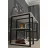 Masa de birou Nex Home Masa de birou cu 4 compartimente Metal Nex Home 120 x 60 cm, Alb