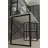 Masa de birou Nex Home MASA DE BIROU CU 2 COMPARTIMENTE SI RAFT BIBLIOTECA METAL 120 X 60 CM, ALB