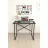 Masa de birou Nex Home Masa de birou Metal Nex Home 60 x 90 cm, Antracit